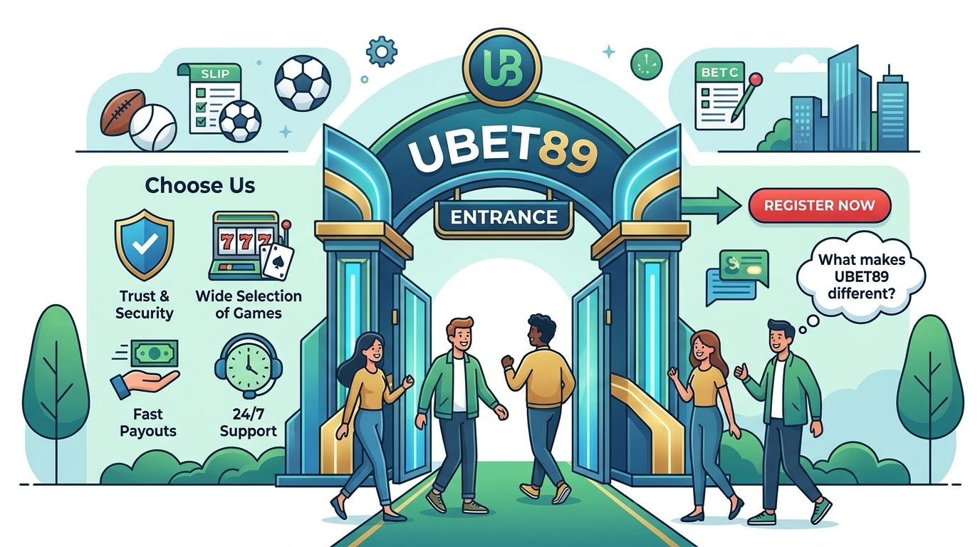 UBET89 คืออะไร? ทำไมต้องเลือกเรา? ทางเข้า UBET89