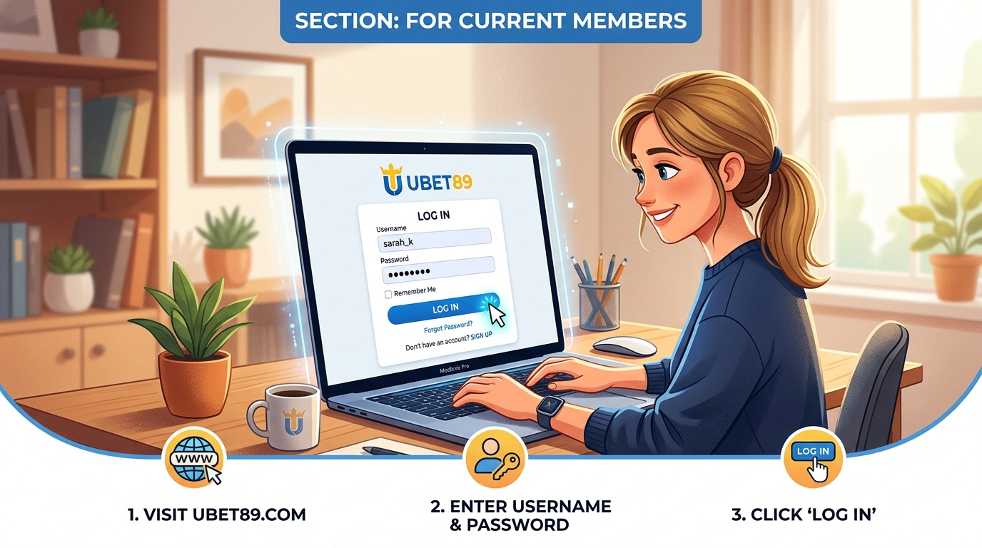 วิธีเข้าสู่ระบบ UBET89: สำหรับสมาชิกปัจจุบัน ทางเข้า UBET89