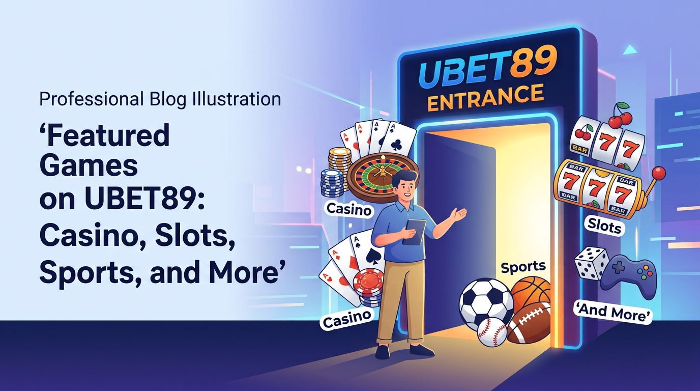 เกมเด่นบน UBET89: คาสิโน สล็อต กีฬา และอีกมากมาย ทางเข้า UBET89