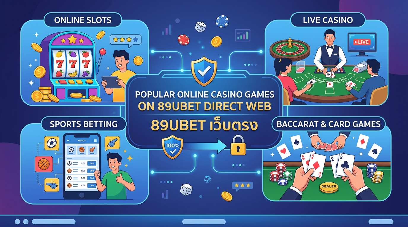 89UBET เว็บตรง คืออะไร? ทำไมต้องเลือกเล่น?
