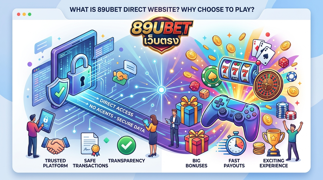 เกมคาสิโนออนไลน์ยอดนิยมบน 89UBET เว็บตรง