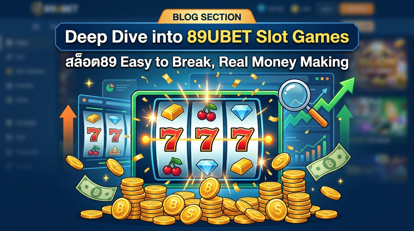 เจาะลึกเกมสล็อต 89UBET: สล็อต89 แตกง่าย ทำเงินได้จริง
