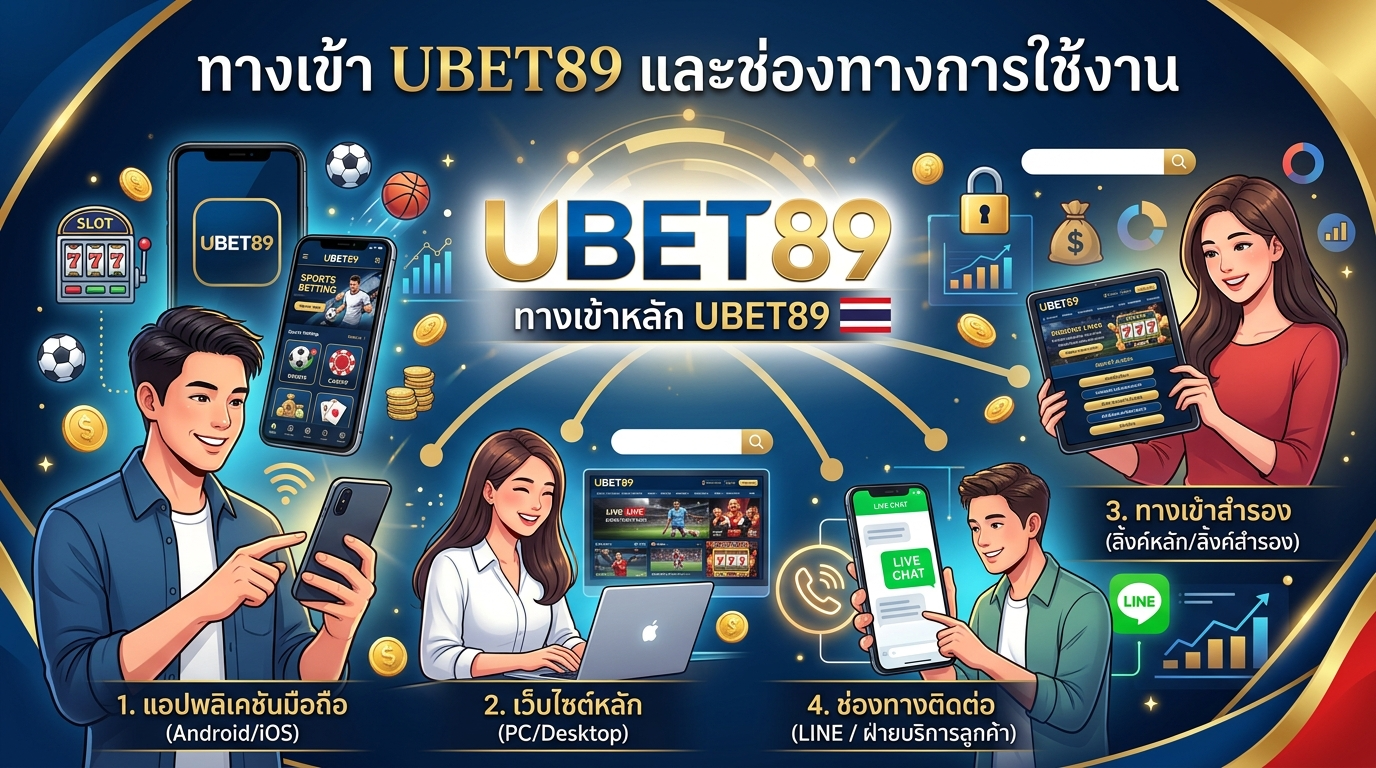 ยูเบท89 คืออะไร? ทำไมต้องเลือกเราเป็นเว็บพนันของคุณ