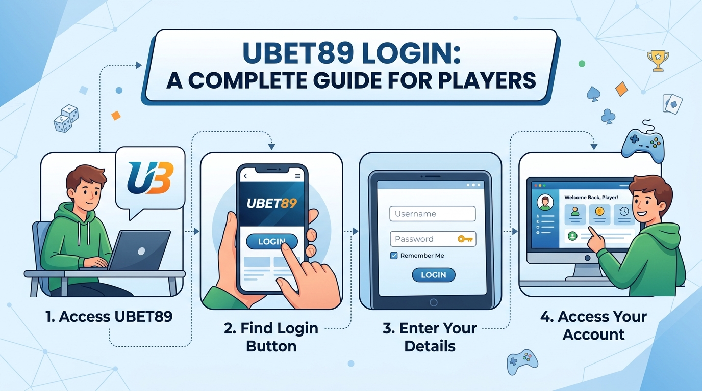 UBET89 Login: คู่มือฉบับสมบูรณ์สำหรับผู้เล่น