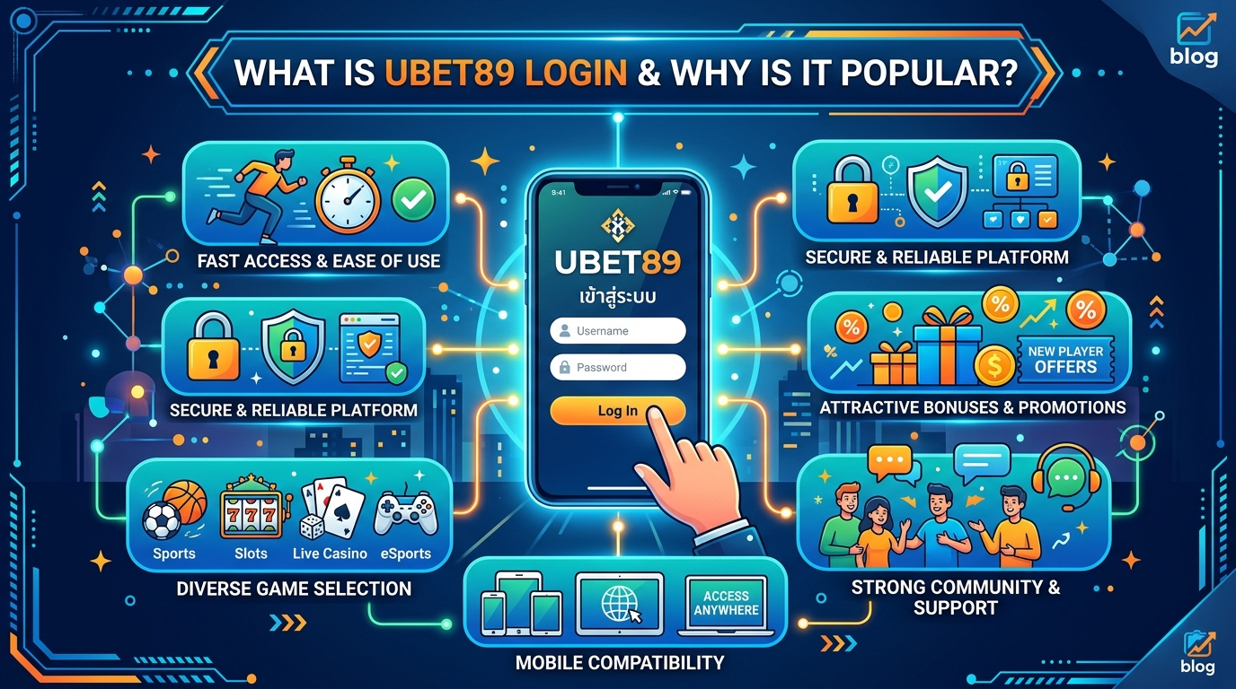 UBET89 เข้าสู่ระบบ คืออะไร และทำไมถึงเป็นที่นิยม?