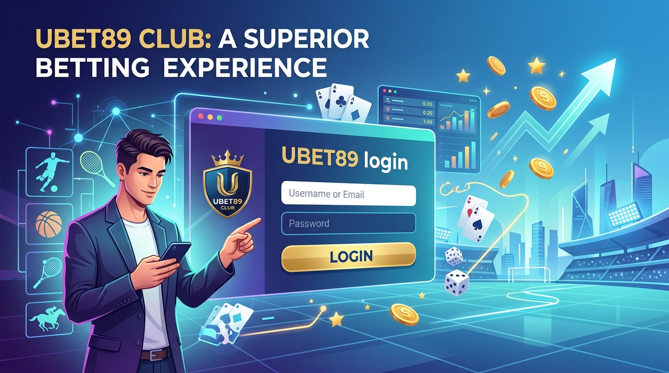 UBET89 ทางเข้า: UBET89 CLUB ประสบการณ์เดิมพันที่เหนือกว่า