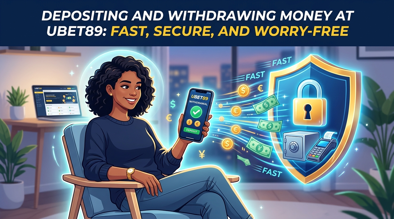 UBET89 Login: การฝาก-ถอนเงินที่ UBET89
