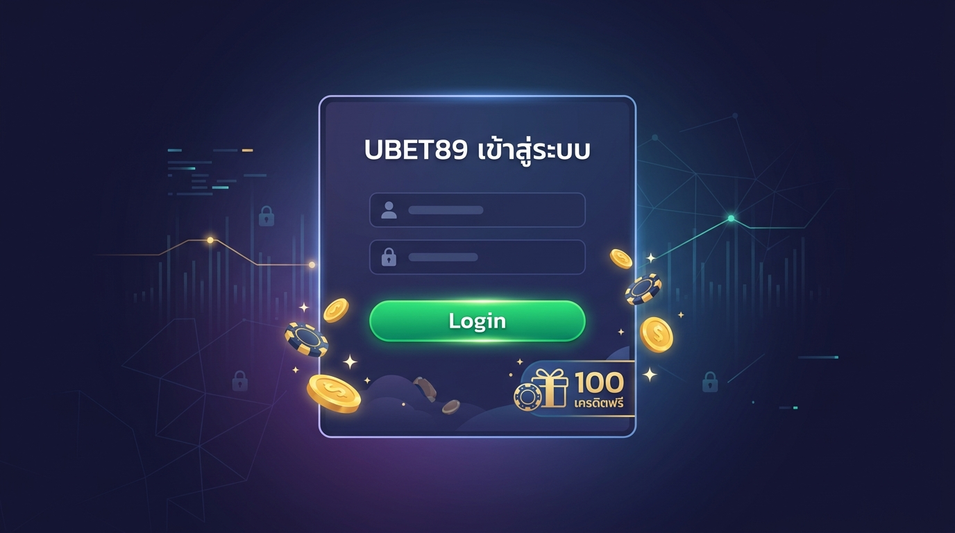 UBET89 เครดิตฟรี 100 และโปรโมชั่นน่าสนใจอื่นๆ