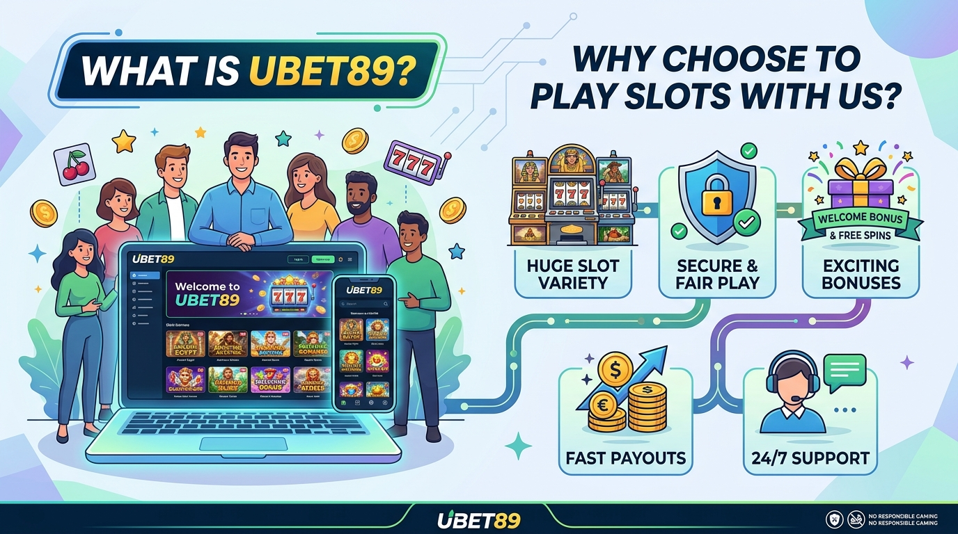 สล็อต UBET89 คืออะไร? ทำไมต้องเลือกเล่นสล็อตกับเรา?