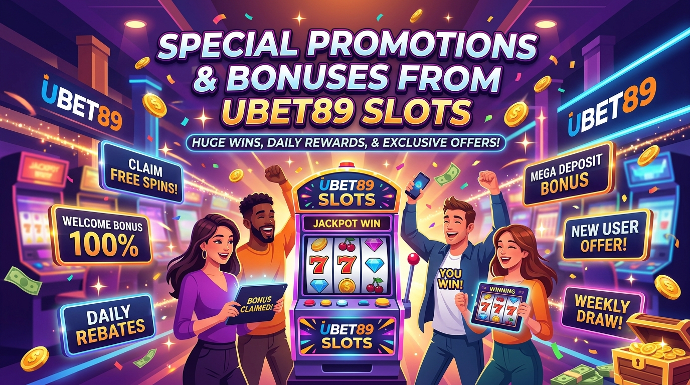 โปรโมชั่นและโบนัสสุดพิเศษจาก สล็อต UBET89