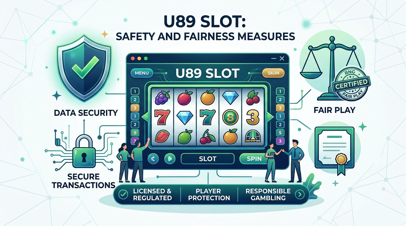 U89 Slot กับมาตรการเพื่อความปลอดภัยและความเป็นธรรม