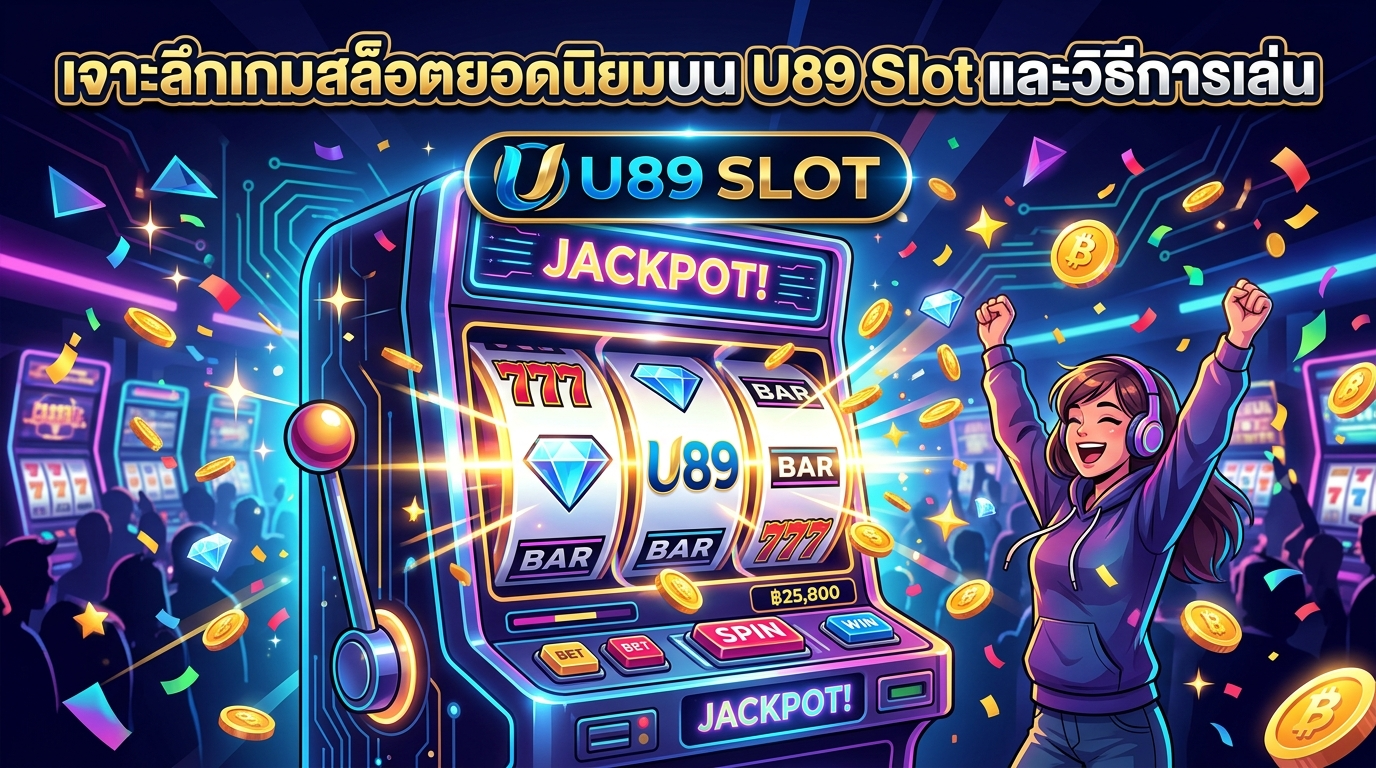 เจาะลึกเกมสล็อตยอดนิยมบน U89 Slot และวิธีการเล่น
